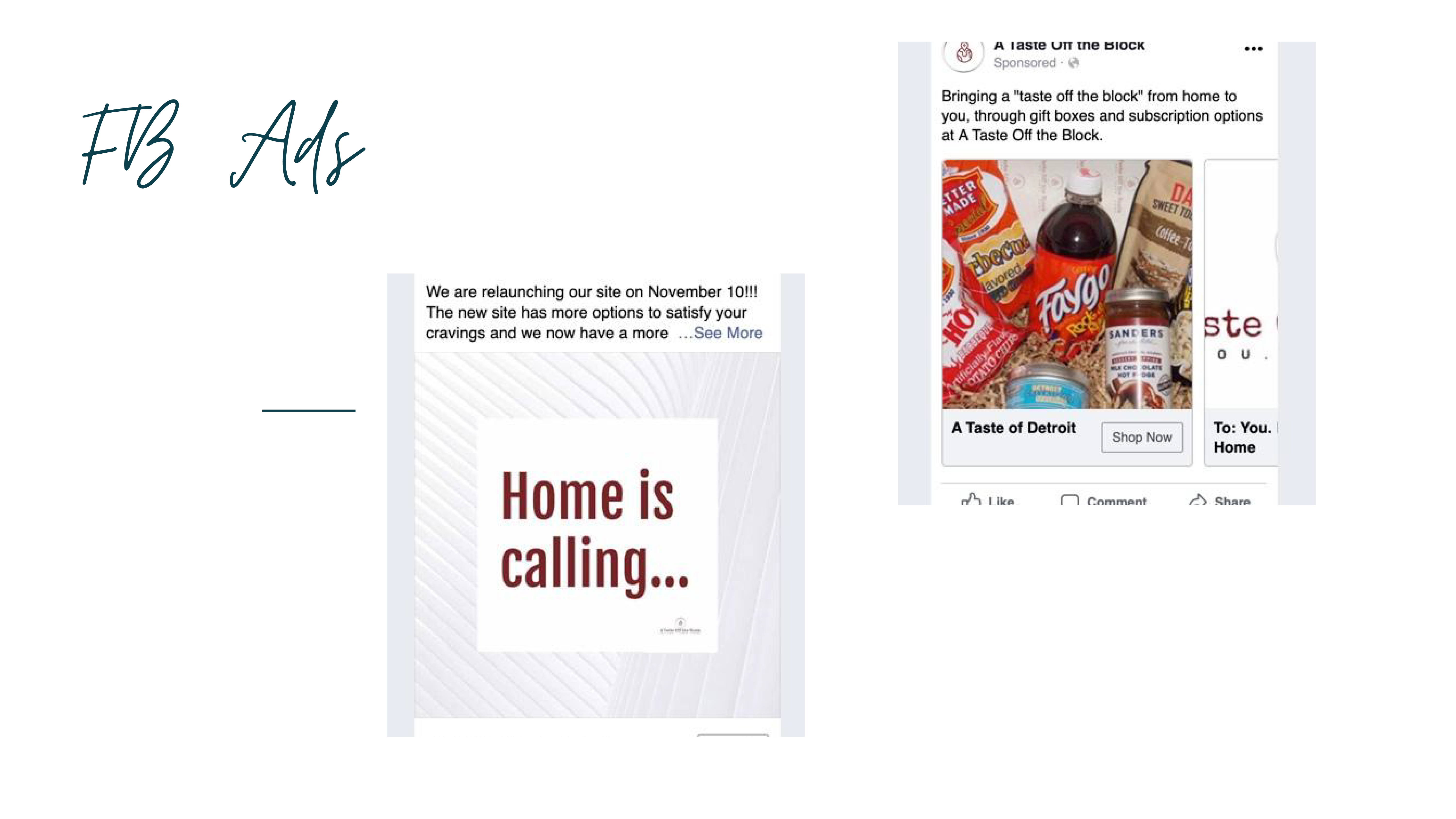 Kate Youngs Portfolio-Facebook Ad Design