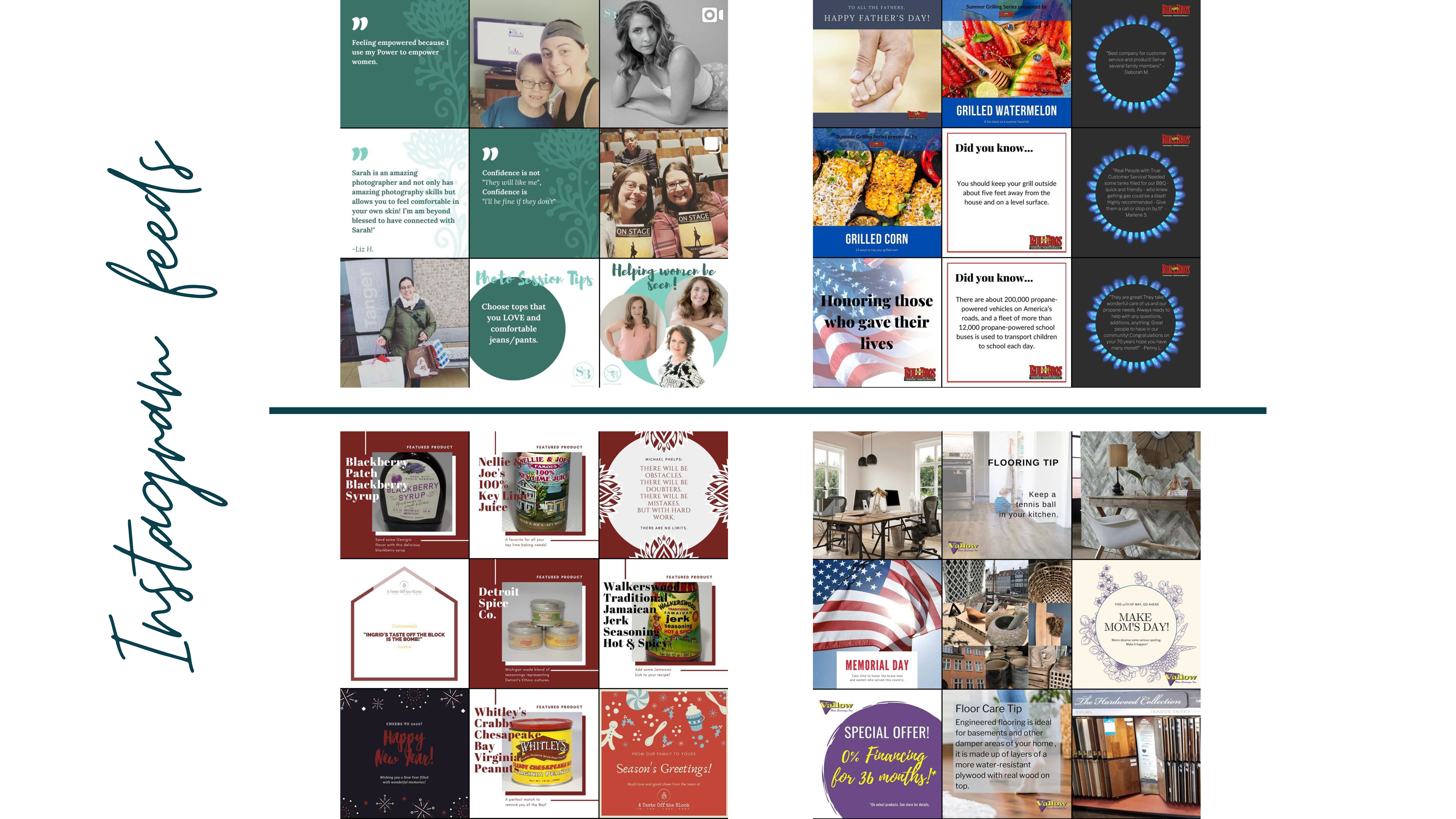 Kate Youngs Portfolio-Instagram feed design