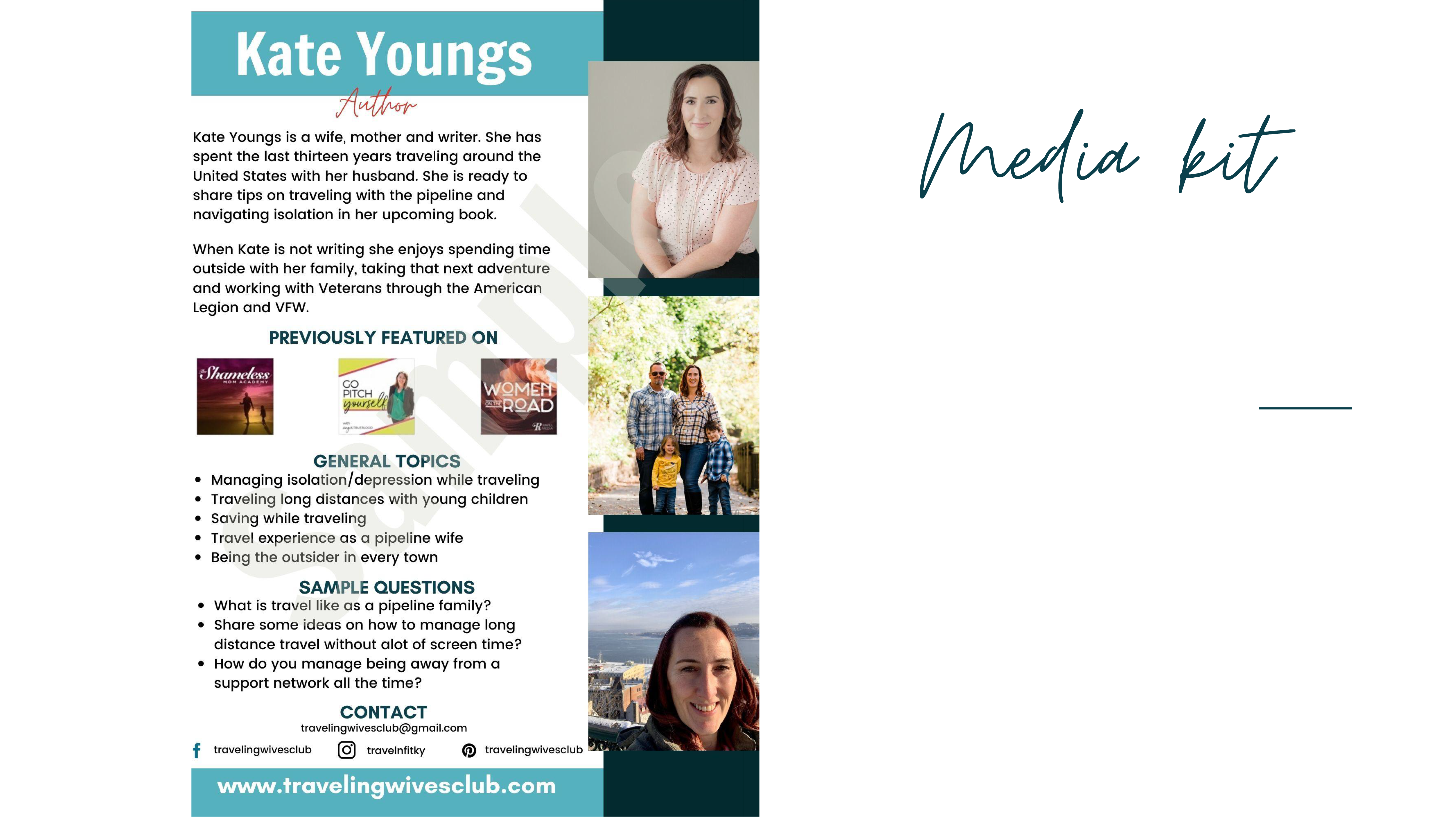 Kate Youngs Portfolio-Media Kit Design